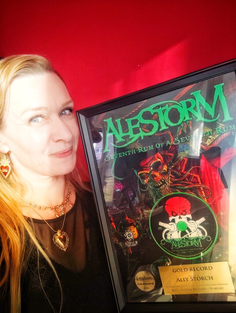 Gold Record for Ally Storch